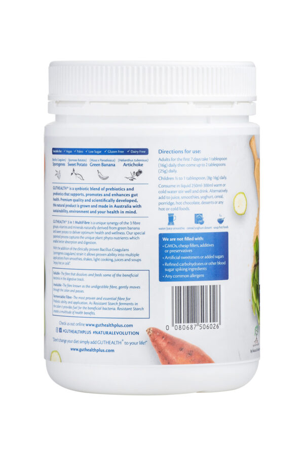 GH+ 3-in-1 Multifibre Prebiotics + Probiotics - Image 2