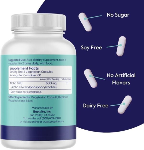 Alpha GPC 300mg - Image 3