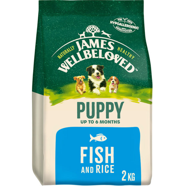James Wellbeloved Dry Dog Puppy Fish & Rice