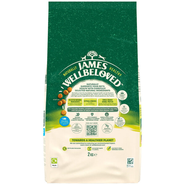 James Wellbeloved Dry Dog Puppy Fish & Rice - Image 4
