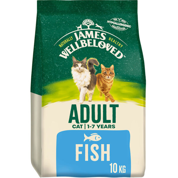 James Wellbeloved Dry Cat Adult Fish