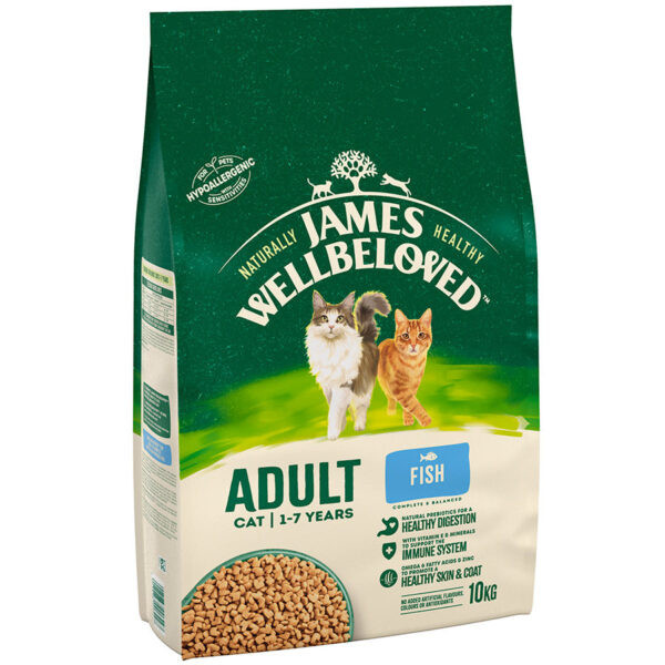 James Wellbeloved Dry Cat Adult Fish - Image 2