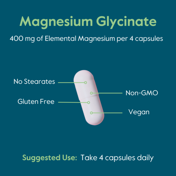 Magnesium Glycinate 400mg per Serving - Image 7