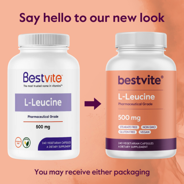 L-Leucine 500mg - Image 4