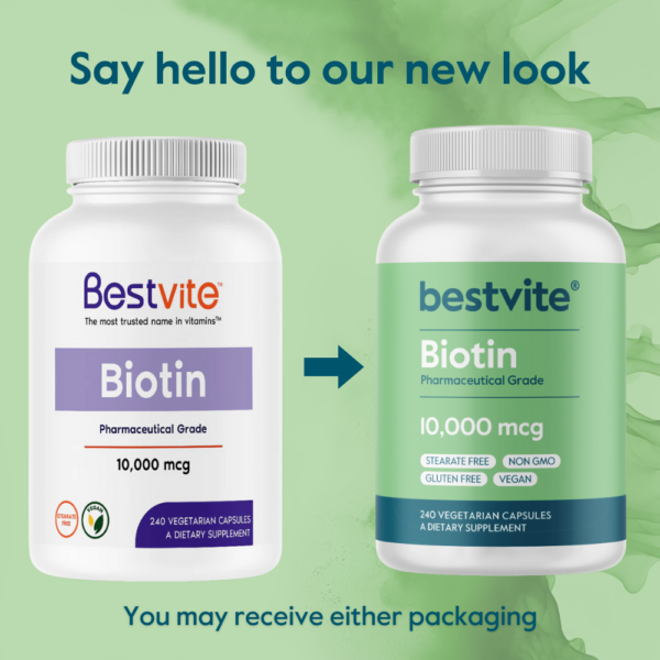 Biotin 10,000mcg - Image 4
