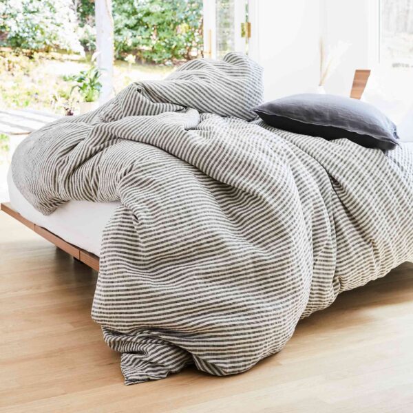 Washed Linen Duvet Cover - Last Call - Image 63