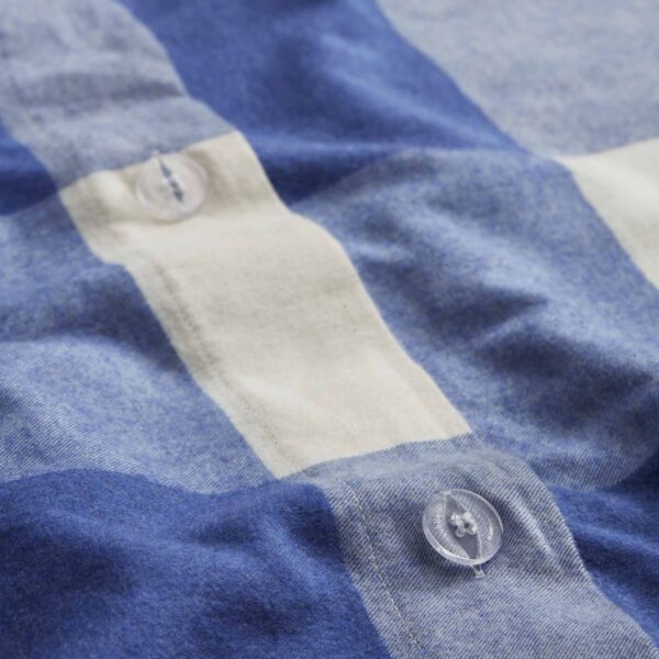 Brushed Flannel Duvet Cover - Image 4