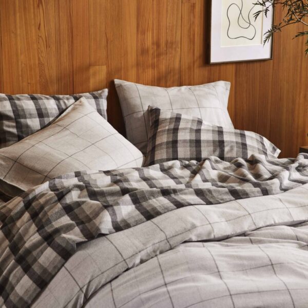 Brushed Flannel Duvet Cover - Image 25