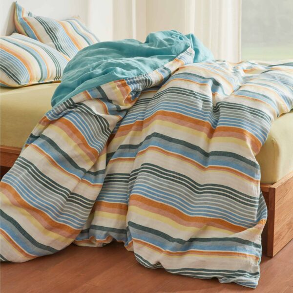 Washed Linen Duvet Cover - Last Call - Image 29
