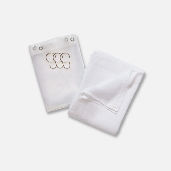 Linen Shower Curtain - Last Call - Image 7
