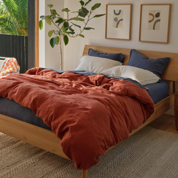 Washed Linen Duvet Cover - Last Call - Image 53
