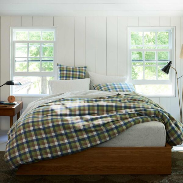 Brushed Flannel Duvet Cover - Image 36