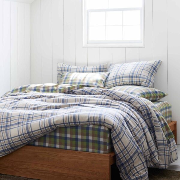 Brushed Flannel Duvet Cover - Image 33