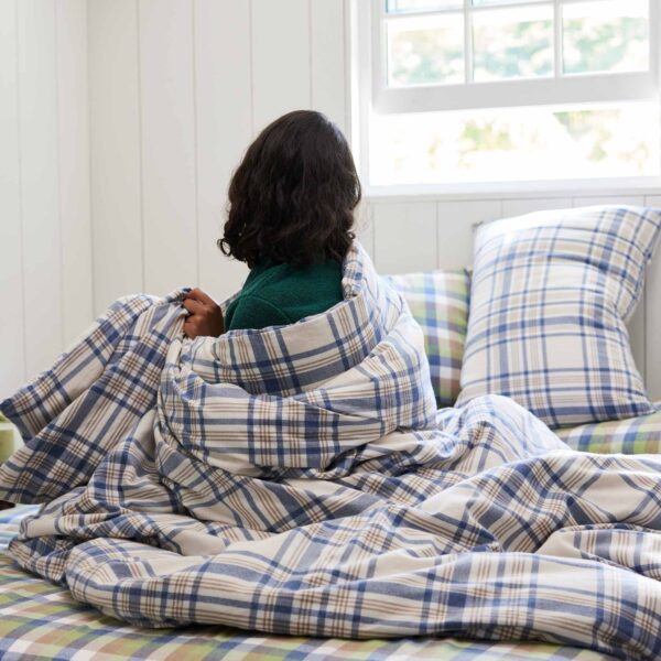 Brushed Flannel Duvet Cover - Image 32