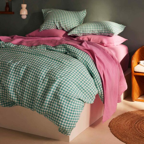 Washed Linen Duvet Cover - Last Call - Image 37