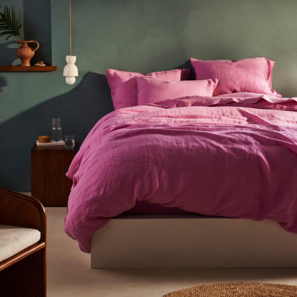 Washed Linen Duvet Cover - Last Call - Image 25