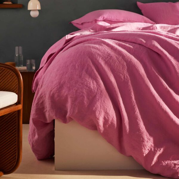 Washed Linen Duvet Cover - Last Call - Image 24