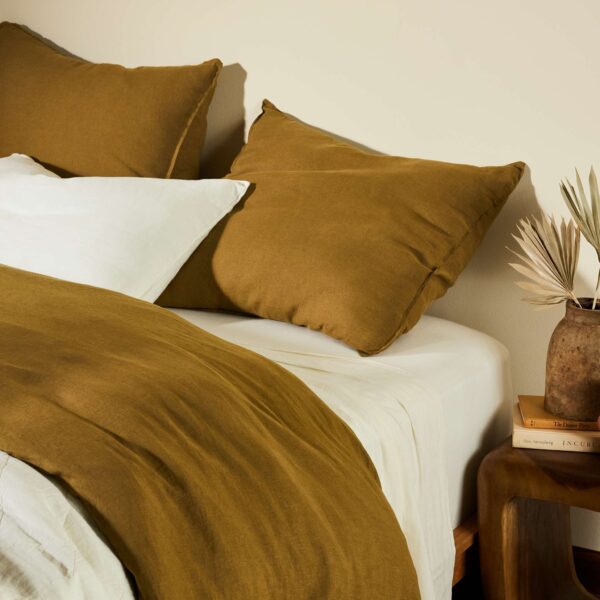 Washed Linen Duvet Cover - Last Call - Image 58