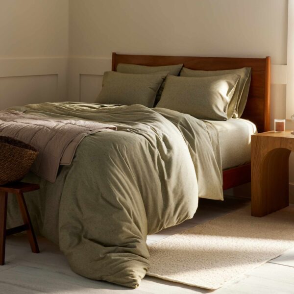 Brushed Flannel Duvet Cover - Image 44