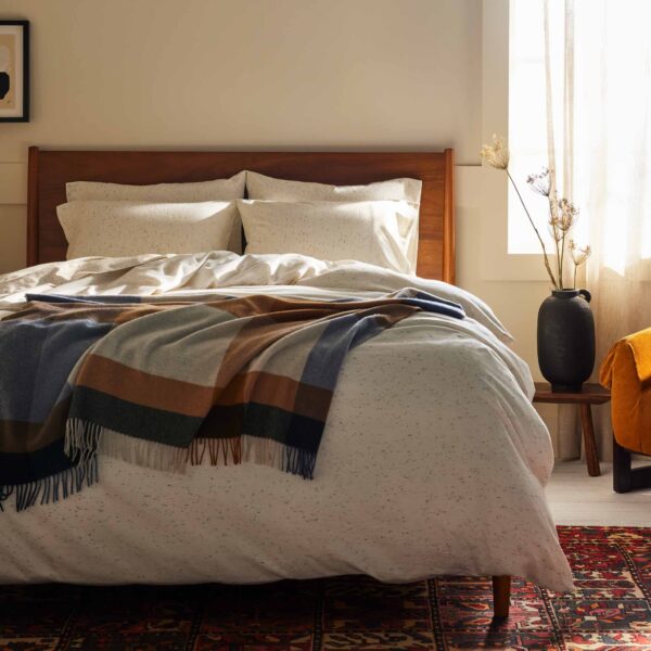 Brushed Flannel Duvet Cover - Image 39