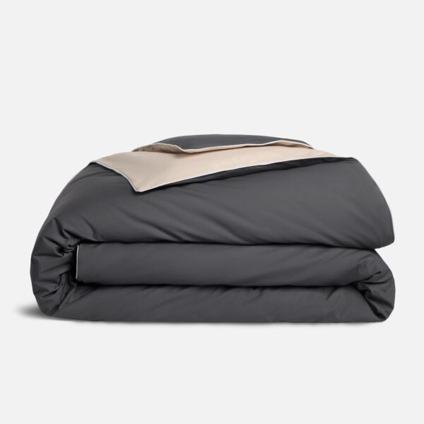 Piped Classic Percale Duvet Cover - Last Call - Image 19