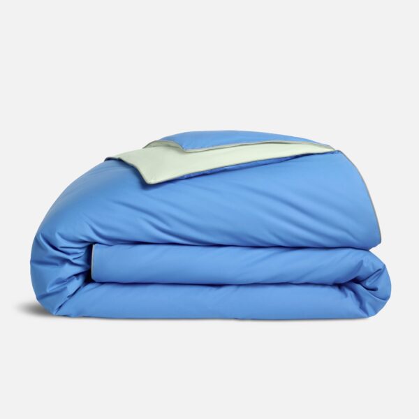 Piped Classic Percale Duvet Cover - Last Call - Image 23