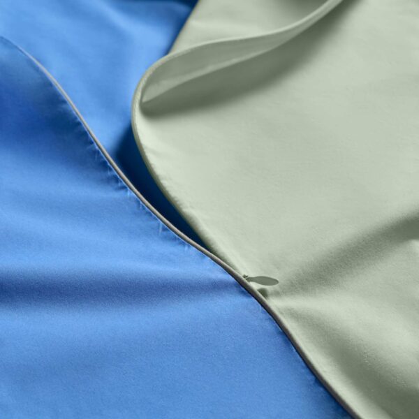 Piped Classic Percale Duvet Cover - Last Call - Image 24