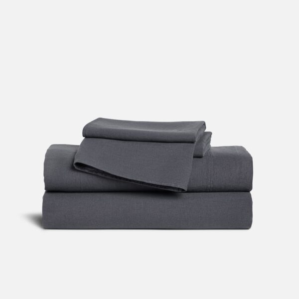 Washed Linen Core Sheet Set - Last Call - Image 51
