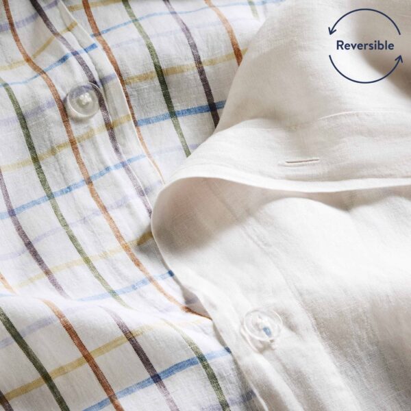 Washed Linen Duvet Cover - Last Call - Image 42