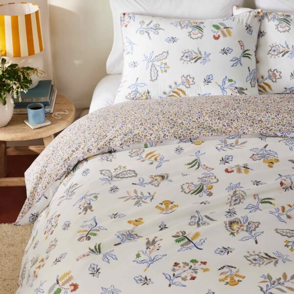 Piped Classic Percale Duvet Cover - Last Call - Image 6