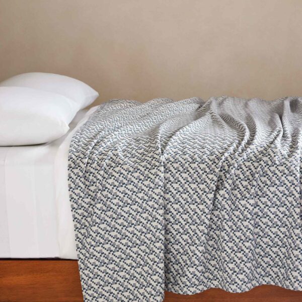 Cotton Basketweave Bed Blanket - Last Call - Image 8