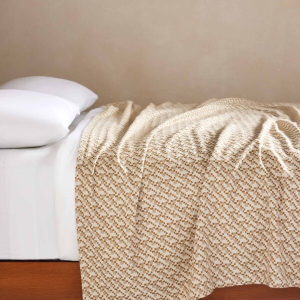 Cotton Basketweave Bed Blanket - Last Call - Image 7