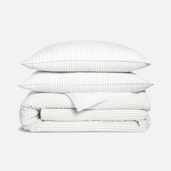 Washed European Linen Duvet Set - Image 31