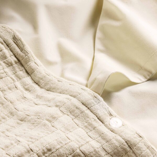Woven Checkerboard Duvet Set - Image 2