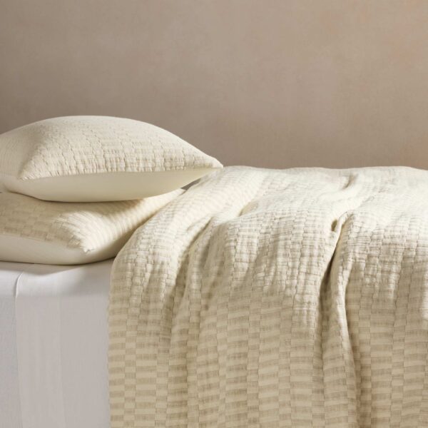 Woven Checkerboard Duvet Set - Image 6