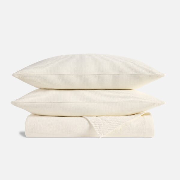 Ribbed Matelasse Quilt Set - Image 3