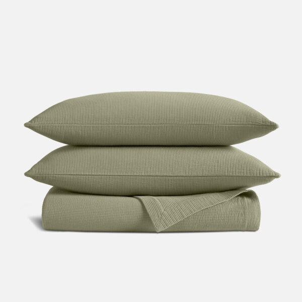 Ribbed Matelasse Quilt Set - Image 4