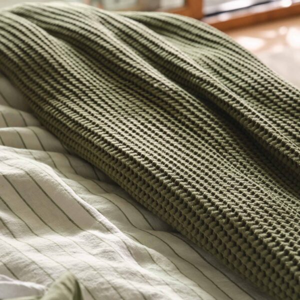 Dreamweave Waffle Throw Blanket - Image 4