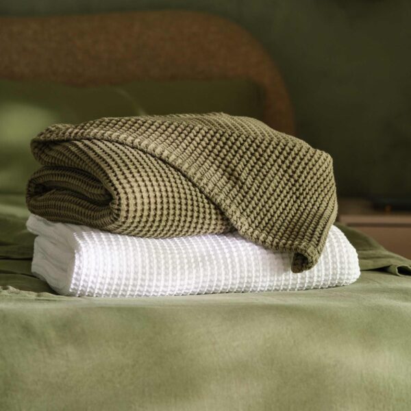 Dreamweave Waffle Throw Blanket - Image 9