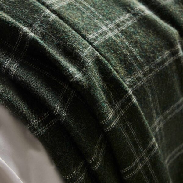 Alpaca Windowpane Throw Blanket - Last Call - Image 7