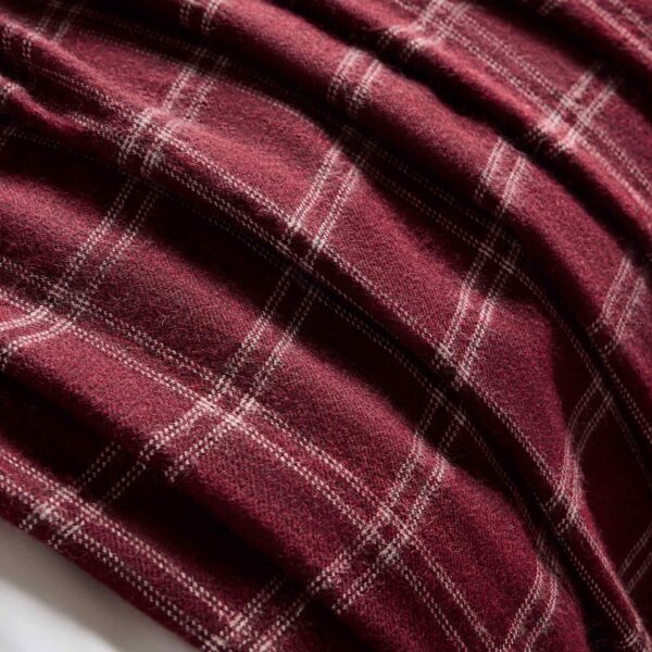 Alpaca Windowpane Throw Blanket - Last Call - Image 11