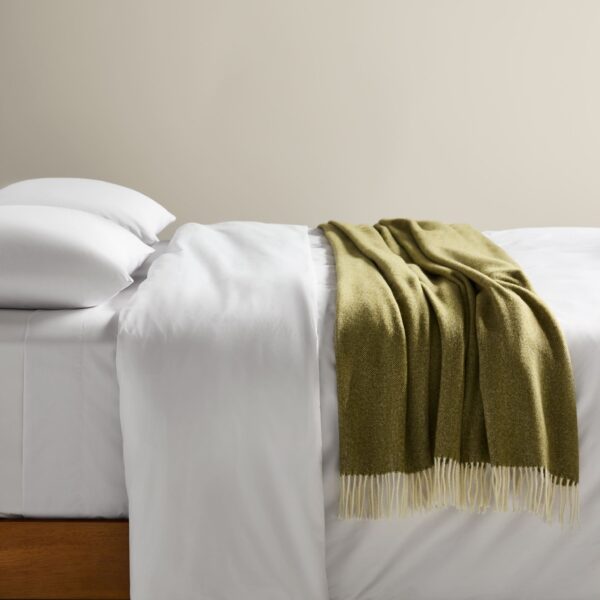 Herringbone Wool Throw Blanket - Last Call - Image 13