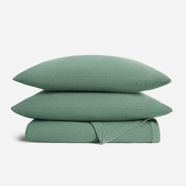 Ribbed Matelasse Quilt Set - Image 25