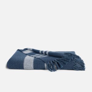 Alpaca Striped Throw Blanket - Last Call