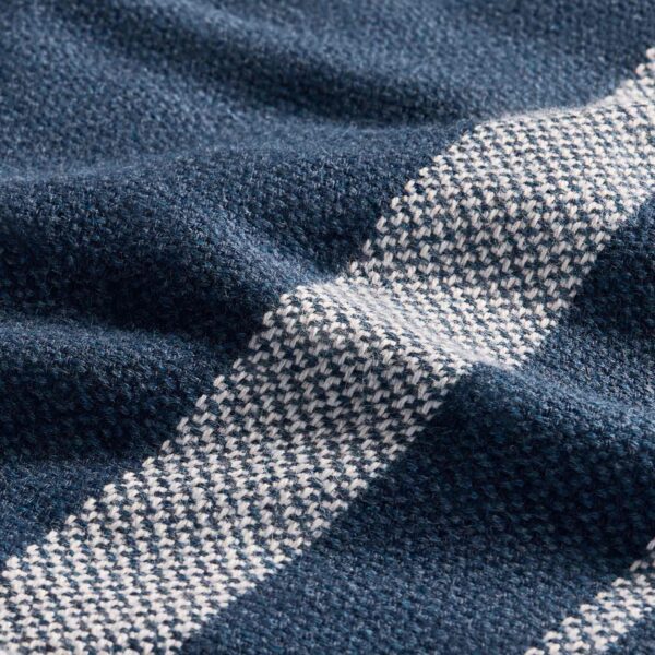 Alpaca Striped Throw Blanket - Last Call - Image 5