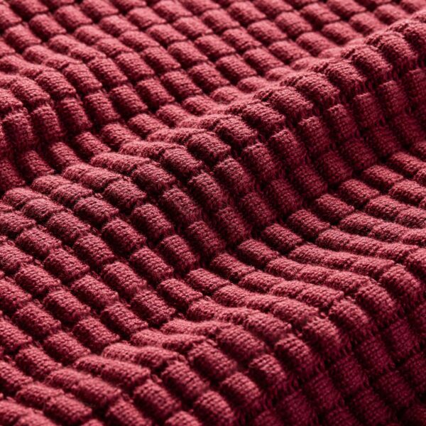 Grid Knit Cotton Throw Blanket - Last Call - Image 16