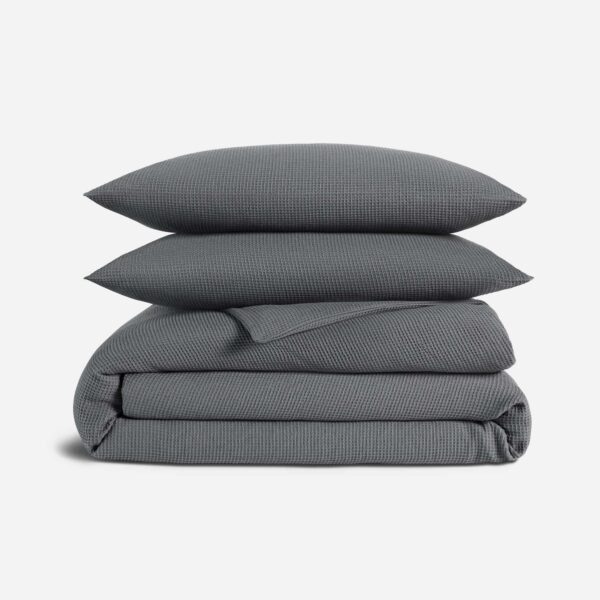 Micro Waffle Duvet Set - Image 12