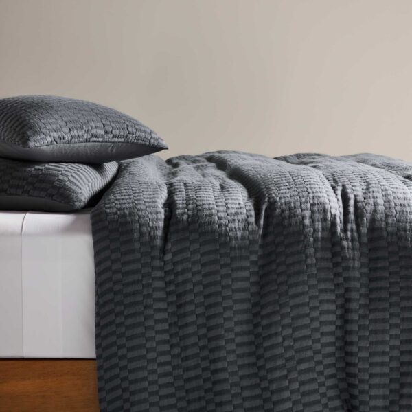 Woven Checkerboard Duvet Set - Image 10