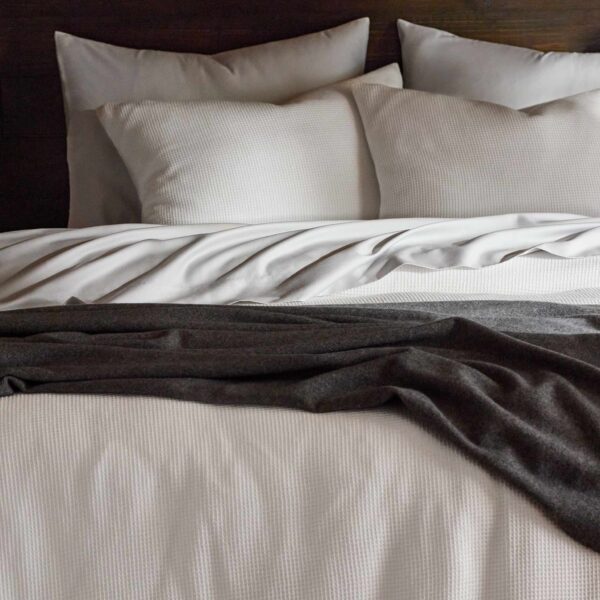 Micro Waffle Duvet Set - Image 3