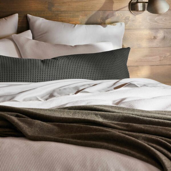 Dreamweave Waffle Lumbar Pillow Cover - Image 7